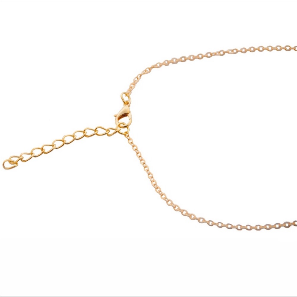 Trendy Simple Gold Heart Necklace - Picture 8 of 8